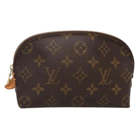 LOUIS VUITTON Monogram Pochette Cosmetic PM Pouch M43998 LV Auth 141674 - Picture 1 of 16